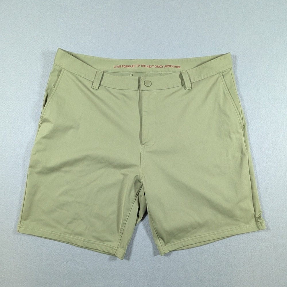 Rhone Commuter Shorts Mens 38 Olive Green Performance Golf Active 100273